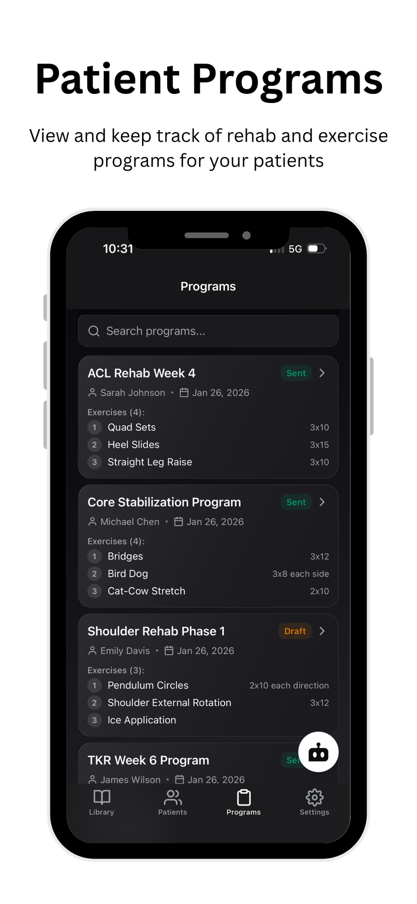 Patient Programs